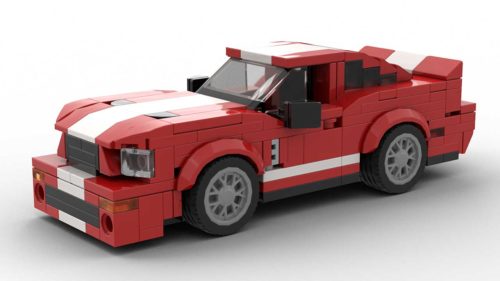LEGO Ford Mustang Shelby GT500 07 Model
