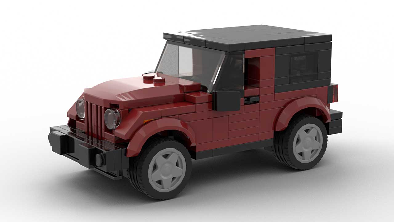 Jeep Wrangler JK 2 door LEGO MOC Instructions Jeep Wrangler JK 2 door LEGO MOC Instructions