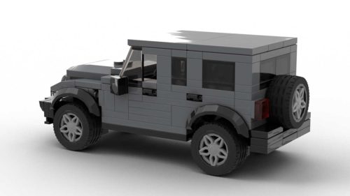 Jeep Wrangler JL 4-door - LEGO® MOC Instructions