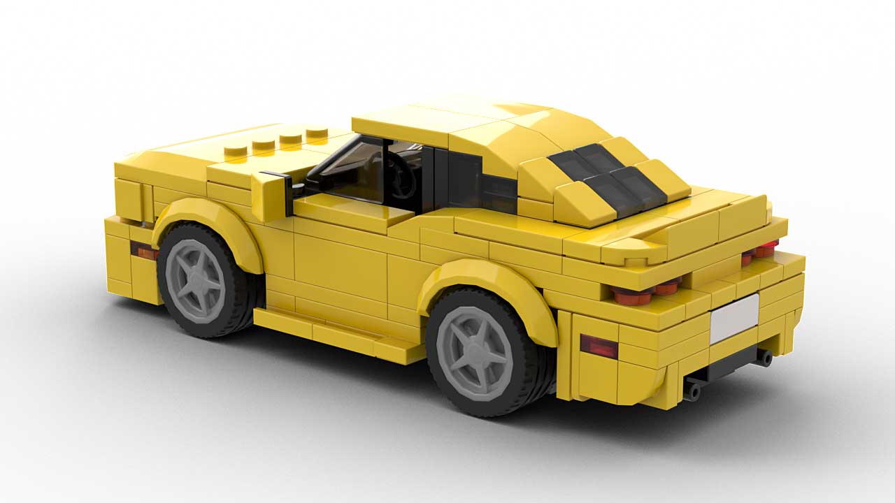 LEGO Chevrolet Camaro 10 Model Rear