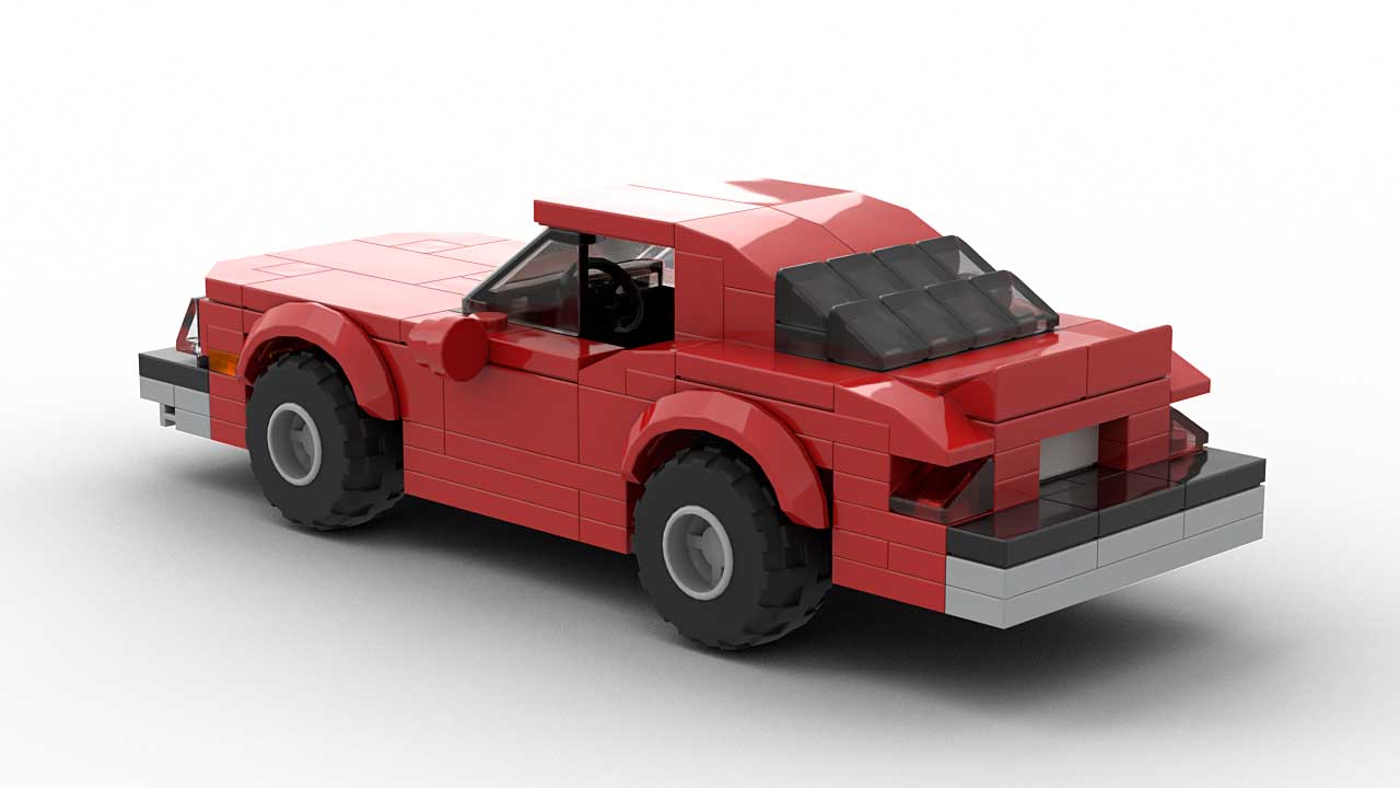 LEGO Chevrolet Camaro 74 Model Rear