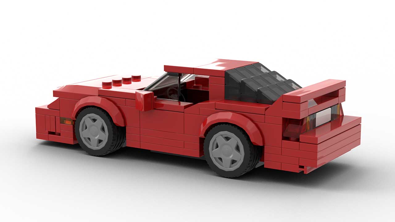 LEGO Chevrolet Camaro 91 Model Rear