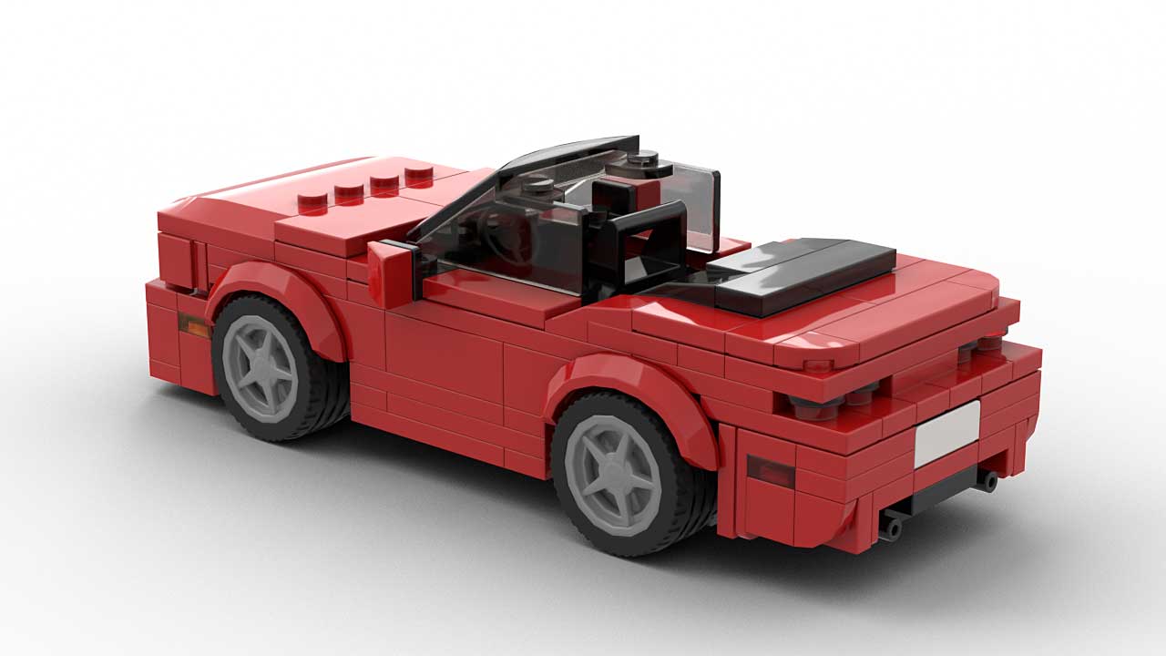 LEGO Chevrolet Camaro Convertible 11 Model Rear