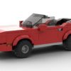 LEGO Ford Mustang 73 Convertible Model