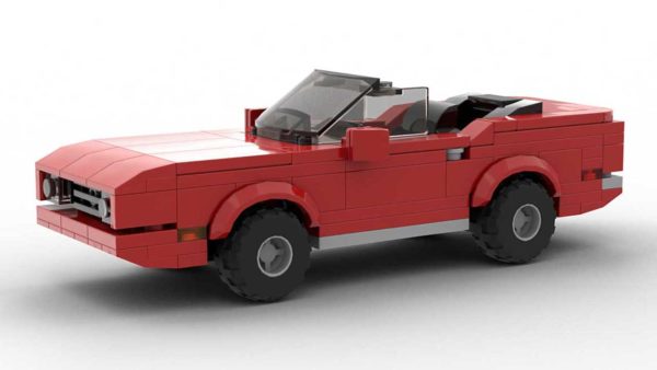 LEGO Ford Mustang 73 Convertible Model
