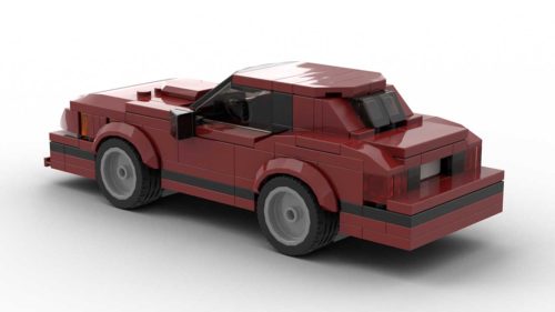 LEGO Ford Mustang 82 Model Rear