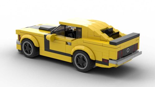 LEGO Ford Mustang Boss 302 70 Model Rear