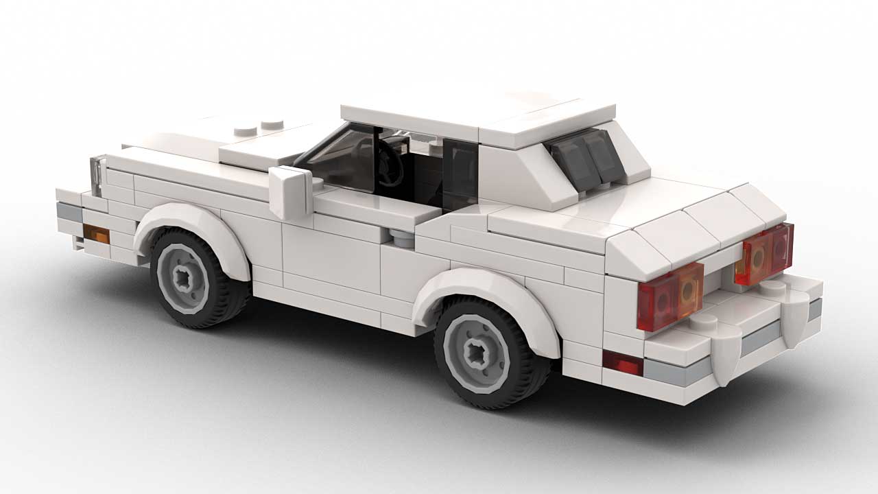 LEGO Ford Mustang II Coupe Model Rear