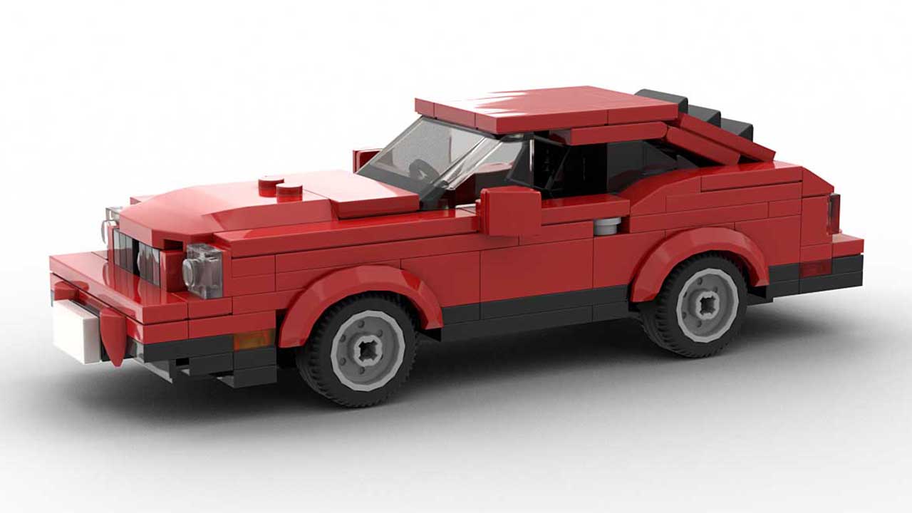 LEGO MOC Ford Mustang Mach E - Red by IBrickedItUp