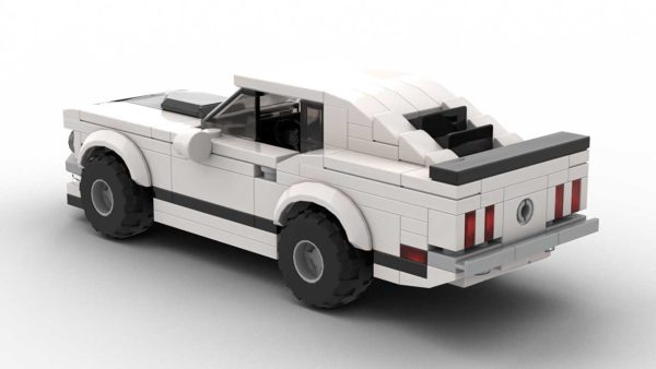 LEGO Ford Mustang Match 1 69 Model Rear