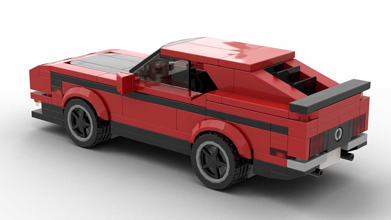 LEGO MOC Ford 2018 Mustang GT Coupe - 1:21 Miniland - Advanced by lego911