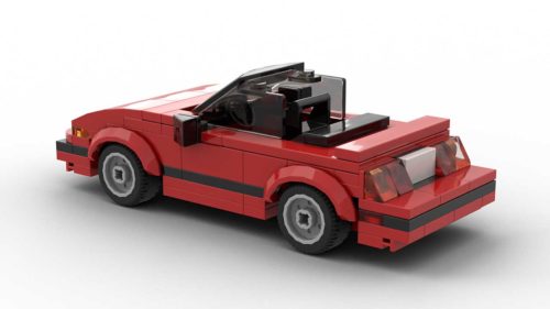 LEGO Mercury Capri 93 Model Rear