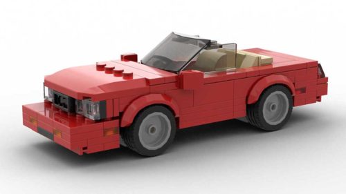 LEGO Mercury Capri ASC McLaren Convertible Model