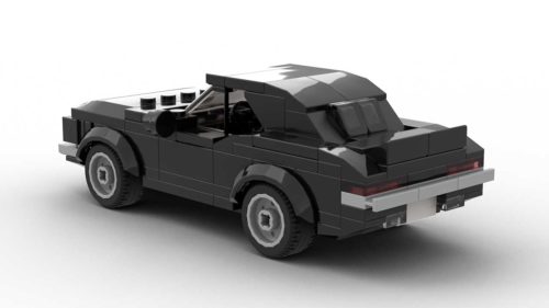 LEGO Chevrolet Camaro RS 67 Model Rear