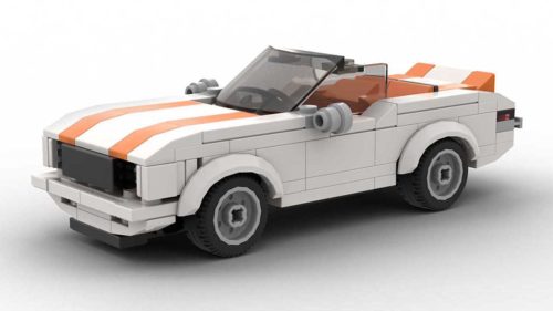 LEGO Chevrolet Camaro Z11 69 Convertible Model