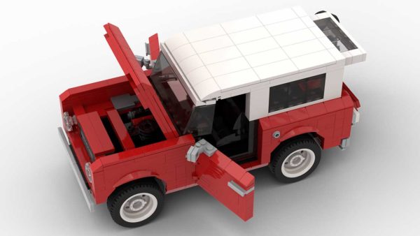 LEGO International Harvester Scout 800 Open Doors Model