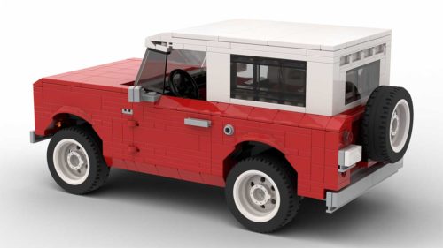 LEGO International Harvester Scout 800 Model Rear