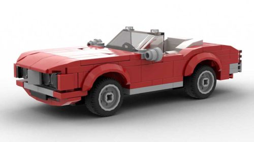 LEGO Pontiac Firebird 67 Convertible Model