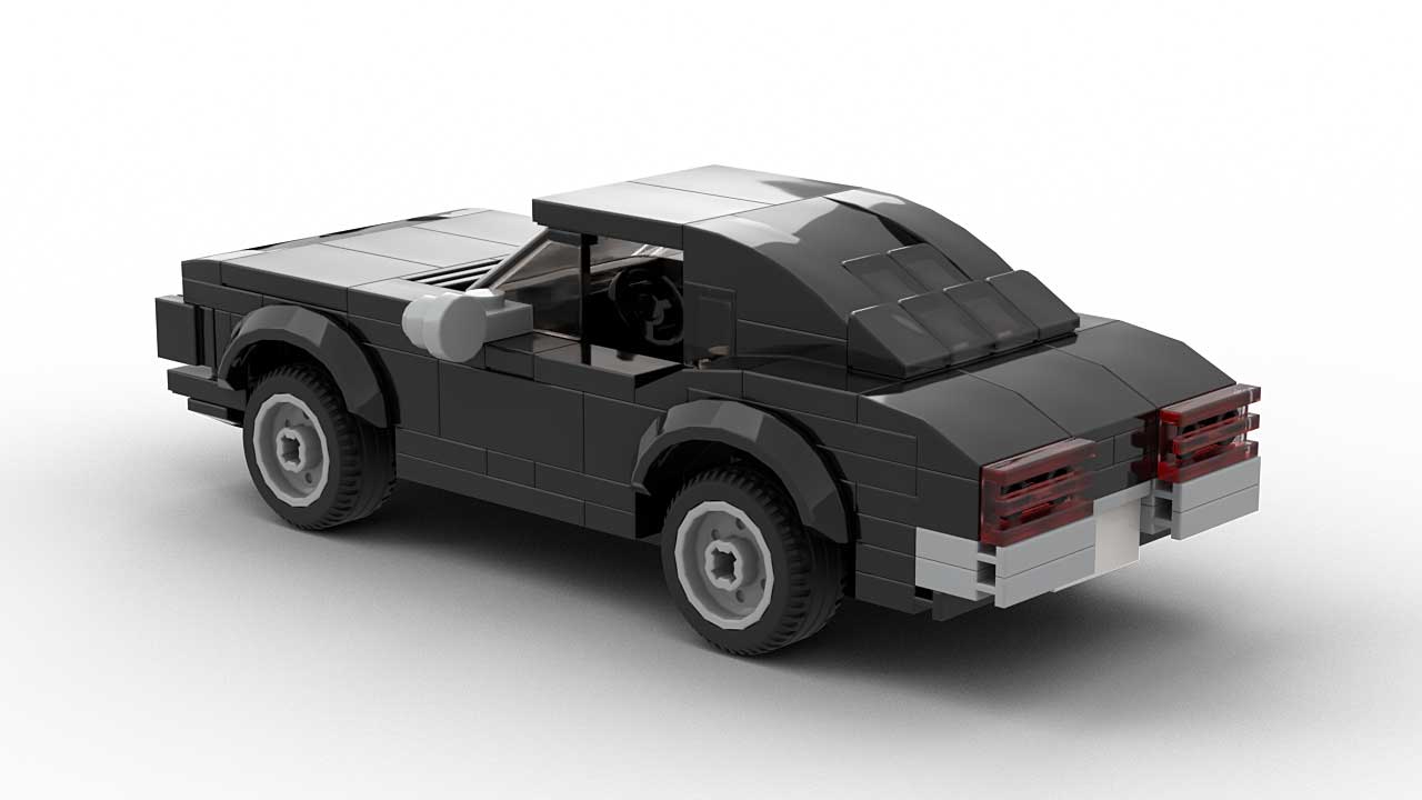 LEGO Pontiac Firebird 67 Model Rear