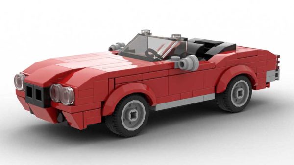 LEGO Pontiac Firebird 69 Convertible Model