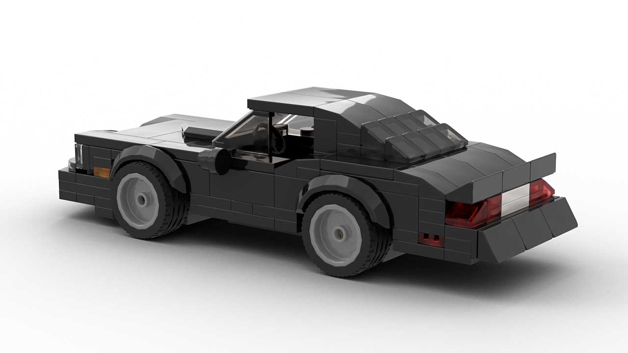 LEGO Pontiac Firebird Trans Am 77 Model Rear