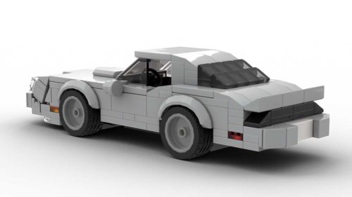 LEGO Pontiac Firebird Trans Am 79 Model Rear