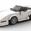 LEGO Pontiac Firebird Trans Am 94 Convertible Model