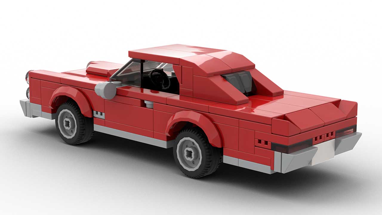 LEGO Pontiac GTO 66 Model Rear