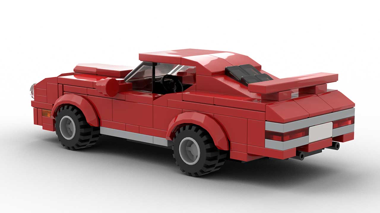 LEGO Pontiac GTO 71 Model Rear