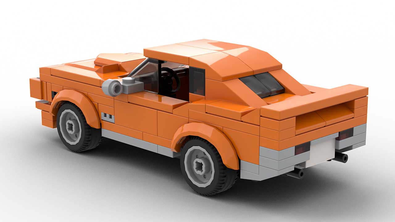 LEGO Pontiac GTO Judge 69 Model Rear