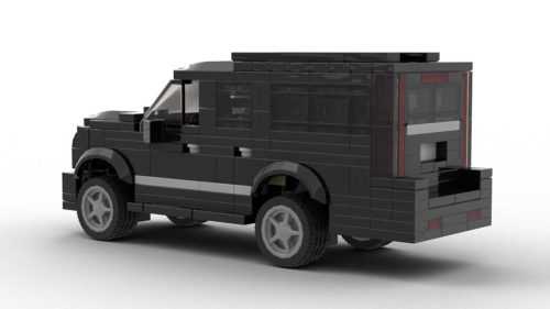 LEGO Cadillac Escalade ESV 19 Model Rear