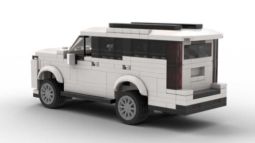 LEGO Cadillac Escalade ESV 22 Model Rear