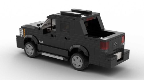 LEGO Cadillac Escalade EXT 05 Model Rear
