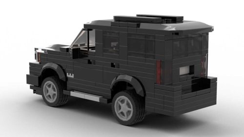 LEGO GMC Yukon 19 Model Rear