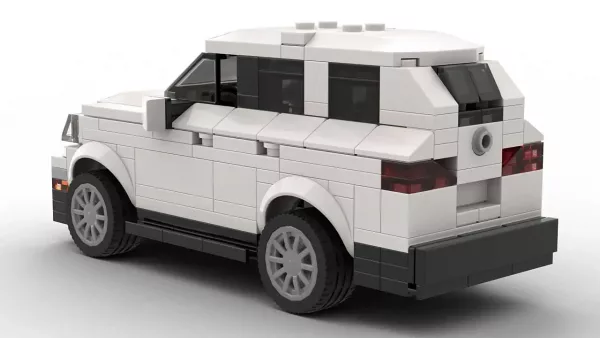 LEGO Buick Enclave 09 Model Rear