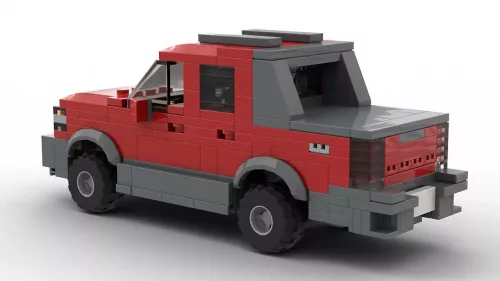 LEGO Chevrolet Avalanche 02 Model Rear