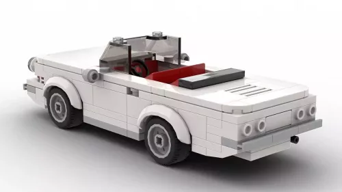 LEGO Chevrolet Corvair Monza Spyder Convertible 63 Model Rear