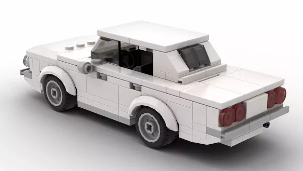LEGO Chevrolet Corvair Sedan 67 Model Rear