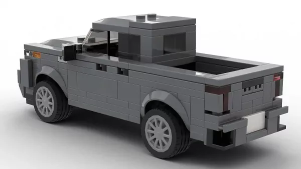 LEGO Chevrolet Silverado 1500 Custom 21 Model Rear
