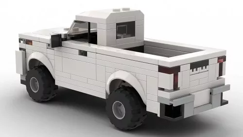 LEGO Chevrolet Silverado 1500 Work Truck 22 Model Rear
