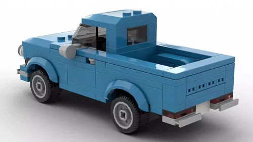 LEGO Datsun 521 Pickup 71 Model Rear