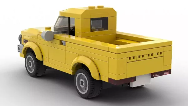 LEGO Datsun 620 Pickup 74 Model Rear