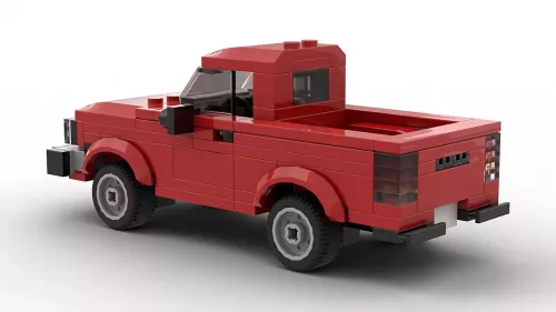 LEGO Dodge Ram 50 82 Model Rear