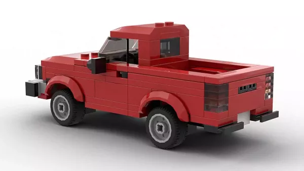 LEGO Dodge Ram 50 82 Model Rear