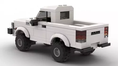 LEGO Dodge Ram 50 86 Model Rear