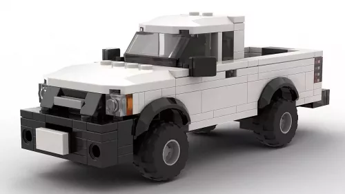 LEGO Nissan Frontier 02 Extended Cab Model