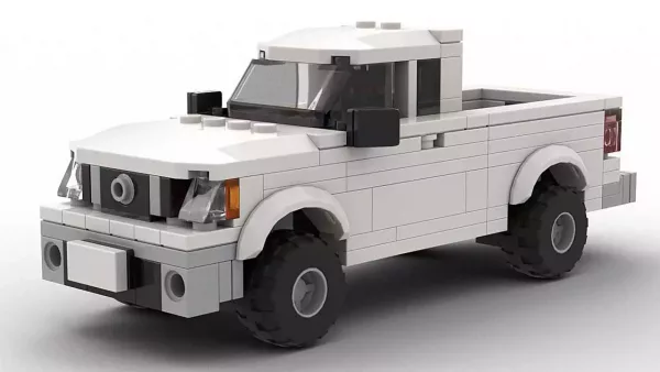LEGO Nissan Frontier 05 King Cab Model