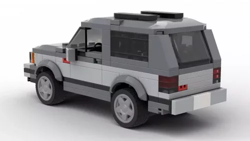 LEGO GMC Jimmy 87 2-door Model Rear