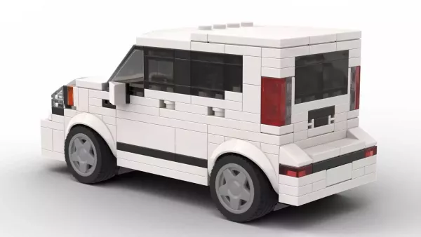 LEGO Kia Soul 2013 Model Rear