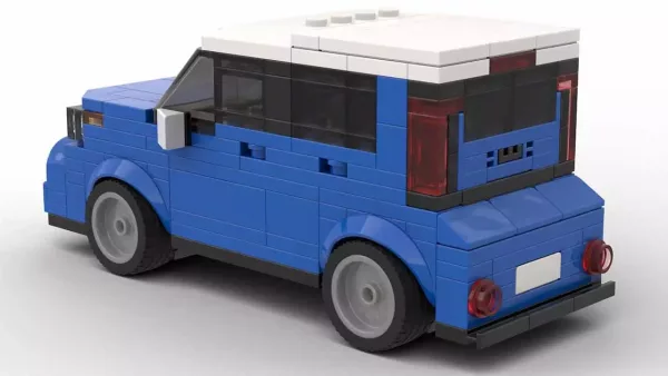 LEGO Kia Soul EV 16 US Model Rear